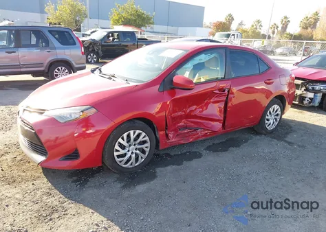 2017 Toyota Corolla Le из США, поврежденный, VIN 2T1BURHE4HC849454